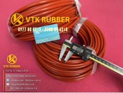 Ống silicon đỏ sắt 9x7