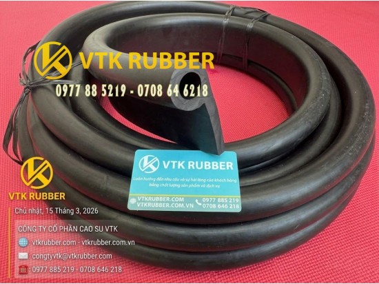 Ron cao su EPDM chữ P cao 35 x rộng 93.3, dày 10mm