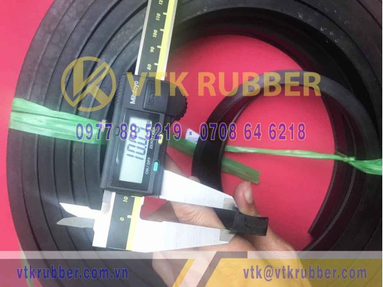 Ron cao su NBR chữ U 20x10x15