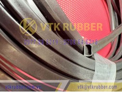 Ron cao su EPDM chữ D 12x9x1