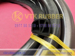 Ron cao su EPDM chữ E 34x34x2.2