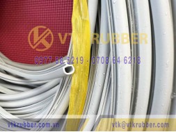 Ron cao su EPDM xám chữ D 8.5x7x1.3