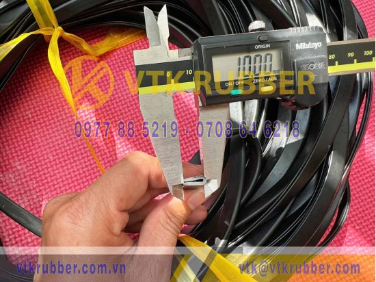 Ron cao su NBR chữ U 10x4x1.2 Ron cao su NBR chữ U 10x4x1.2