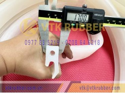Ron silicon trắng 17x43x4.5