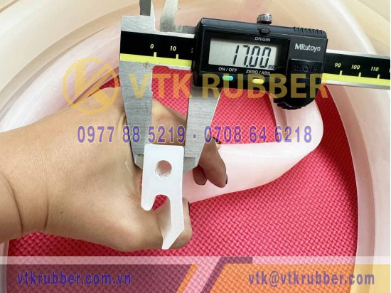 Ron silicon trắng 17x43x4.5