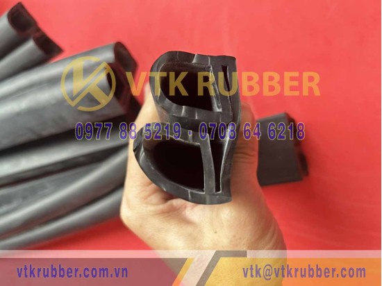 Ron cao su EPDM chữ E 50x30x3 Ron cao su EPDM chữ E 50x30x3