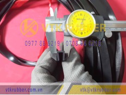 Ron cao su NBR chữ U 12x10x2
