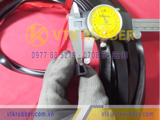 Ron cao su NBR chữ U 12x10x2 Ron cao su NBR chữ U 12x10x2