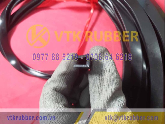 Ron cao su NBR chữ U 12x10x2 Ron cao su NBR chữ U 12x10x2