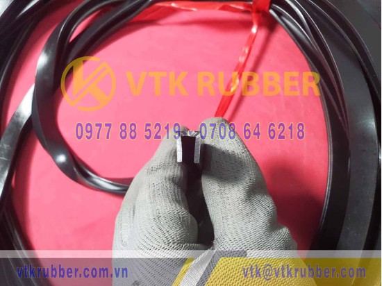 Ron cao su NBR chữ U 12x10x2 Ron cao su NBR chữ U 12x10x2