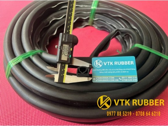 Gioăng cao su chữ E kho lạnh chống thất thoát hơi lạnh