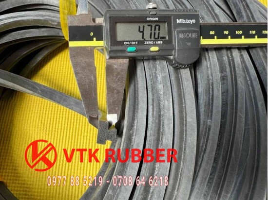 Ron cao su xốp EPDM chữ T 13.1x10x4.7
