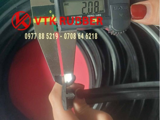 Ron cao su EPDM chữ T 21.6x11.3x2