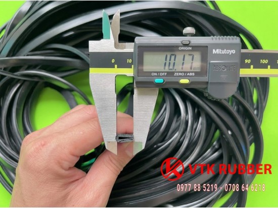 Gioăng cao su chữ U EPDM chịu thời tiết ngoài trời
