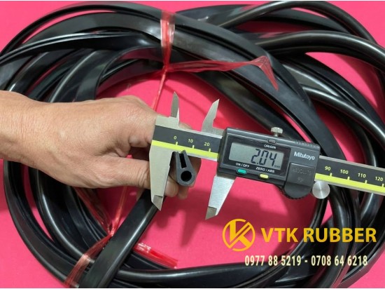 Gioăng chữ U khe 3mm bán chạy hiện nay