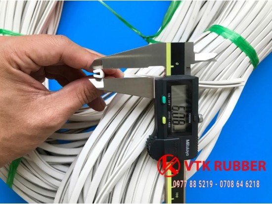Gioăng chữ U chống trầy cạnh kính