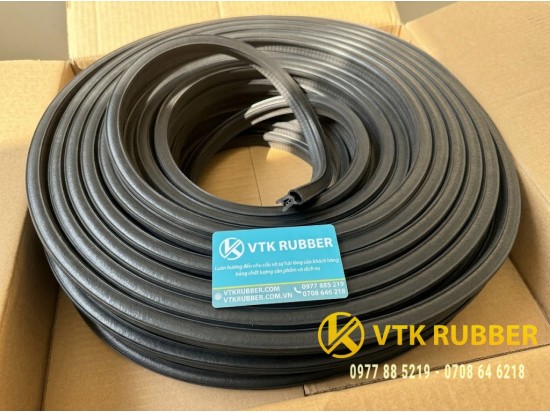 Gioăng chữ U lõi thép cho cửa xe tải