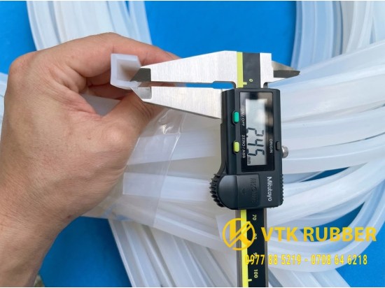 Gioăng chữ U silicone cho lò sấy công nghiệp