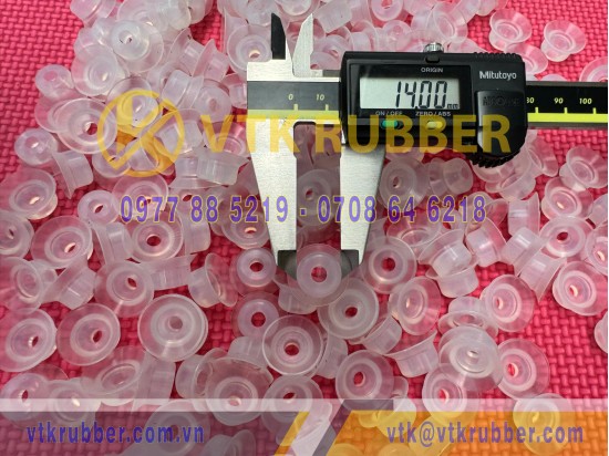 Nắp hít silicon phi 20x14 Nắp hít silicon phi 20x14