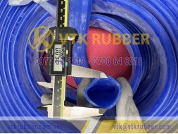 Ống silicon xanh dương 35x41