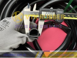 Ron cao su EPDM chữ E 22x22x2