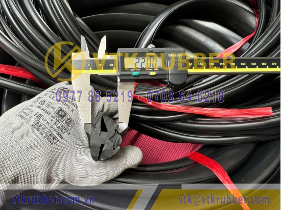 Ron cao su EPDM chữ K 35x22x14.2 Ron cao su EPDM chữ K 35x22x14.2