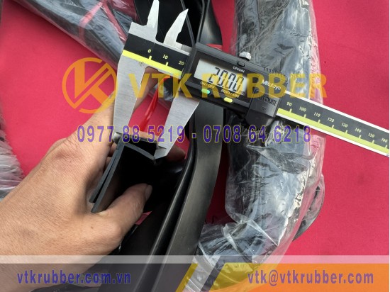 Ron cao su EPDM chữ L 40x20x2