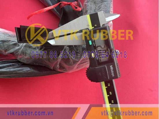Ron cao su EPDM chữ L 40x20x2