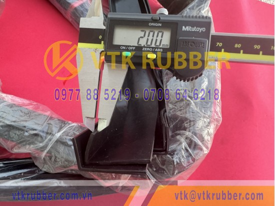 Ron cao su EPDM chữ L 40x20x2