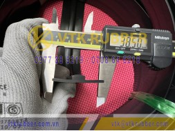 Ron cao su EPDM chữ T 40x4.5x2