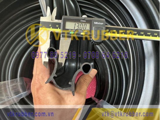 Ron cao su EPDM kho lạnh chữ U 35x47x5