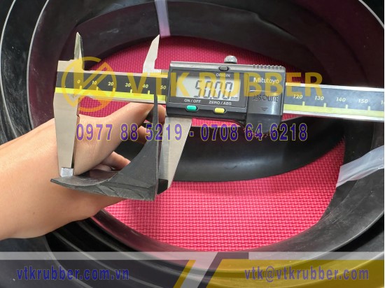 Ron cao su EPDM tam giác 50x50 Ron cao su EPDM tam giác 50x50