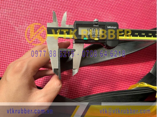Ron cao su NBR chữ L 35x19x2 Ron cao su NBR chữ L 35x19x2