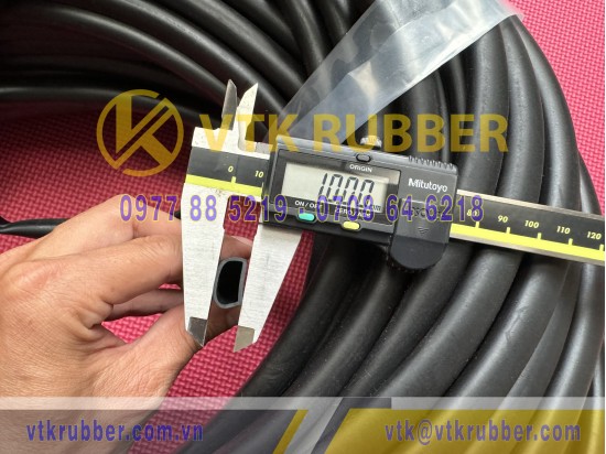 Ron cao su thường chữ D 14x10x1