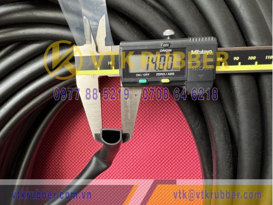 Ron cao su thường chữ D 14x10x1
