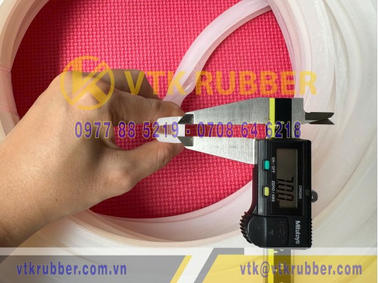 Ron silicon chữ U 15x15x4