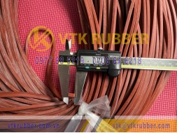 Ron silicon đỏ chữ nhật 7.7x3.9