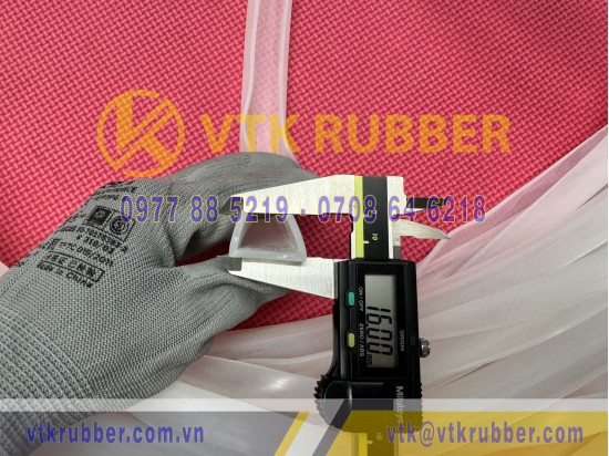 Ron silicon trắng chữ U 26x16x2.5 Ron silicon trắng chữ U 26x16x2.5