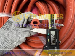 Ron silicon xốp đỏ chữ D 20x23x5.6