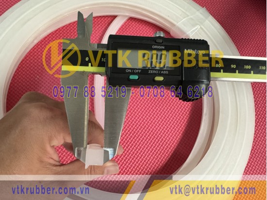 Ron silicon trắng chữ T 12x9x8 Ron silicon trắng chữ T 12x9x8